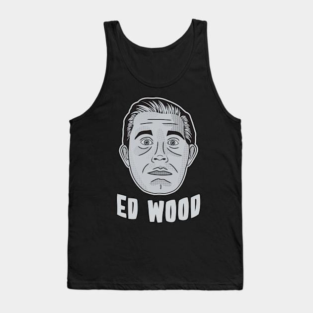 Ed Wood (Gray) Tank Top by JMADISON